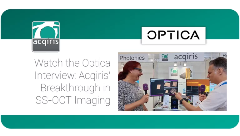 Home 2 OPTICA video ACQIRIS SS OCT Demo