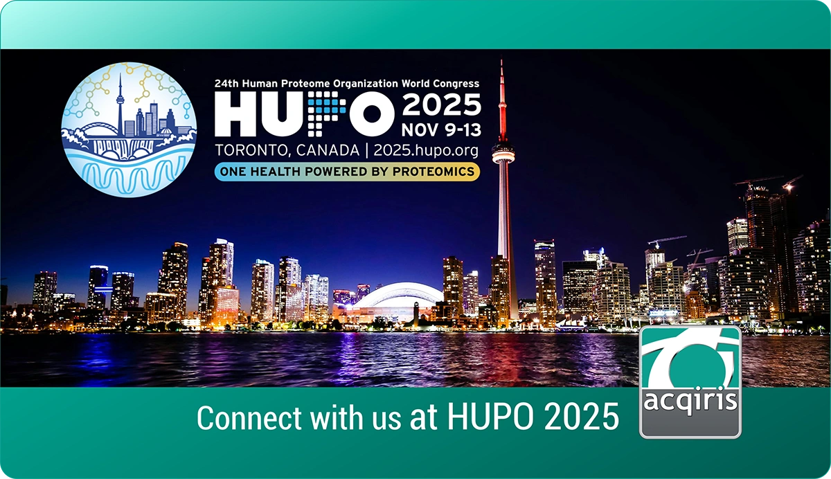 Acqiris at HUPO 2025, Toronto