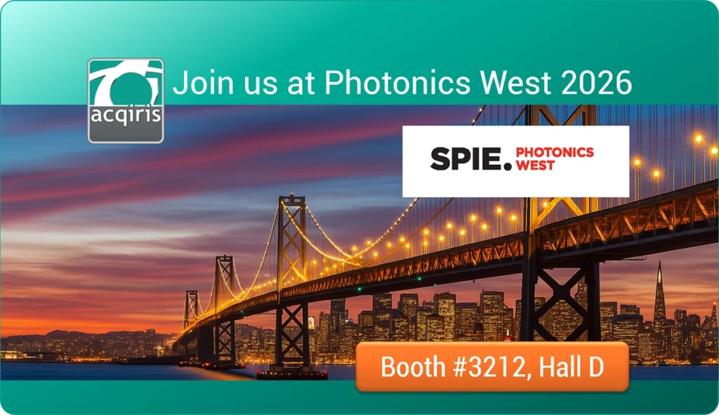 Acqiris exhibits at Photonics West 2026